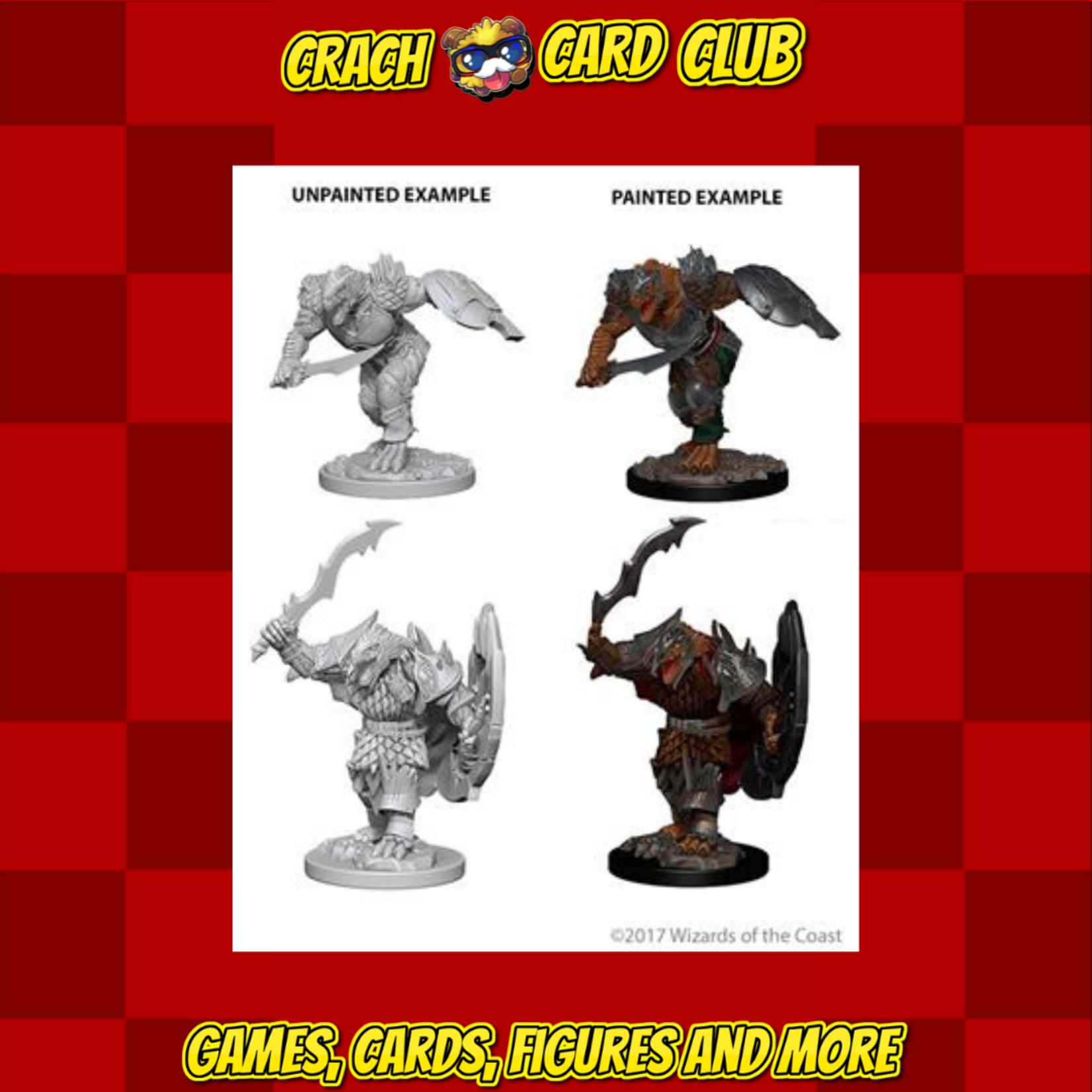 DnD D&D Nolzur’s Marvelous Miniatures: Dragonborn Male Fighter