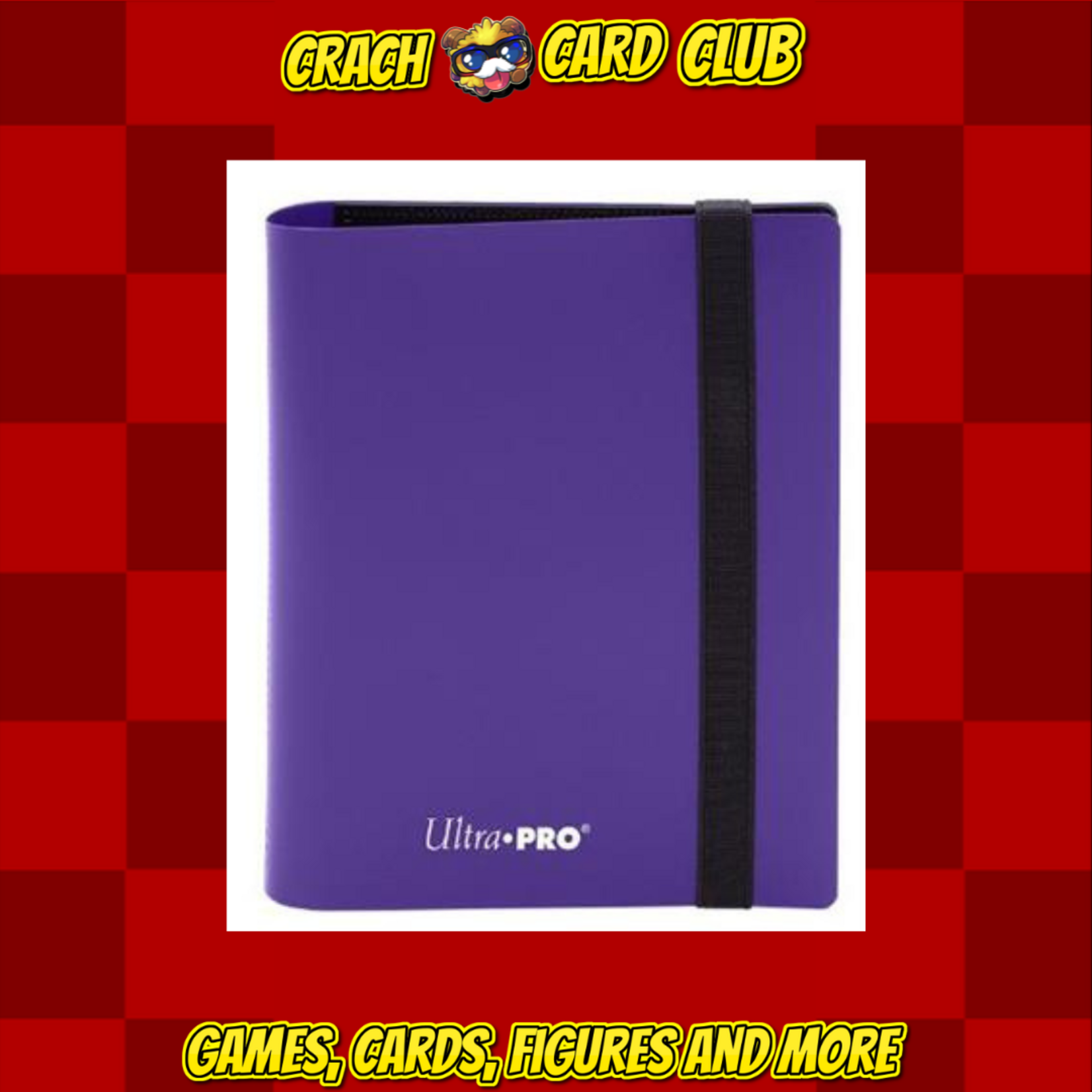 Ultra Pro UP - 2-Pocket PRO-Binder - Eclipse Royal Purple