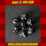 fanroll FanRoll Sharp Edge Silicone Dice Set Gold Scatter (7)