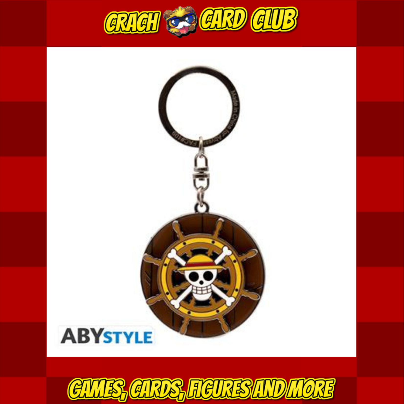 One Piece ONE PIECE - Moving Keychain "Thousand Sunny's Helm"