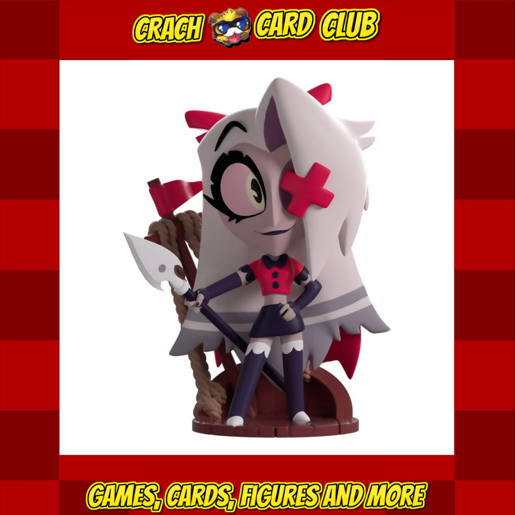 helluva boss Hazbin Hotel Vinyl Figure Old Hazbin Hotel 19 cm
