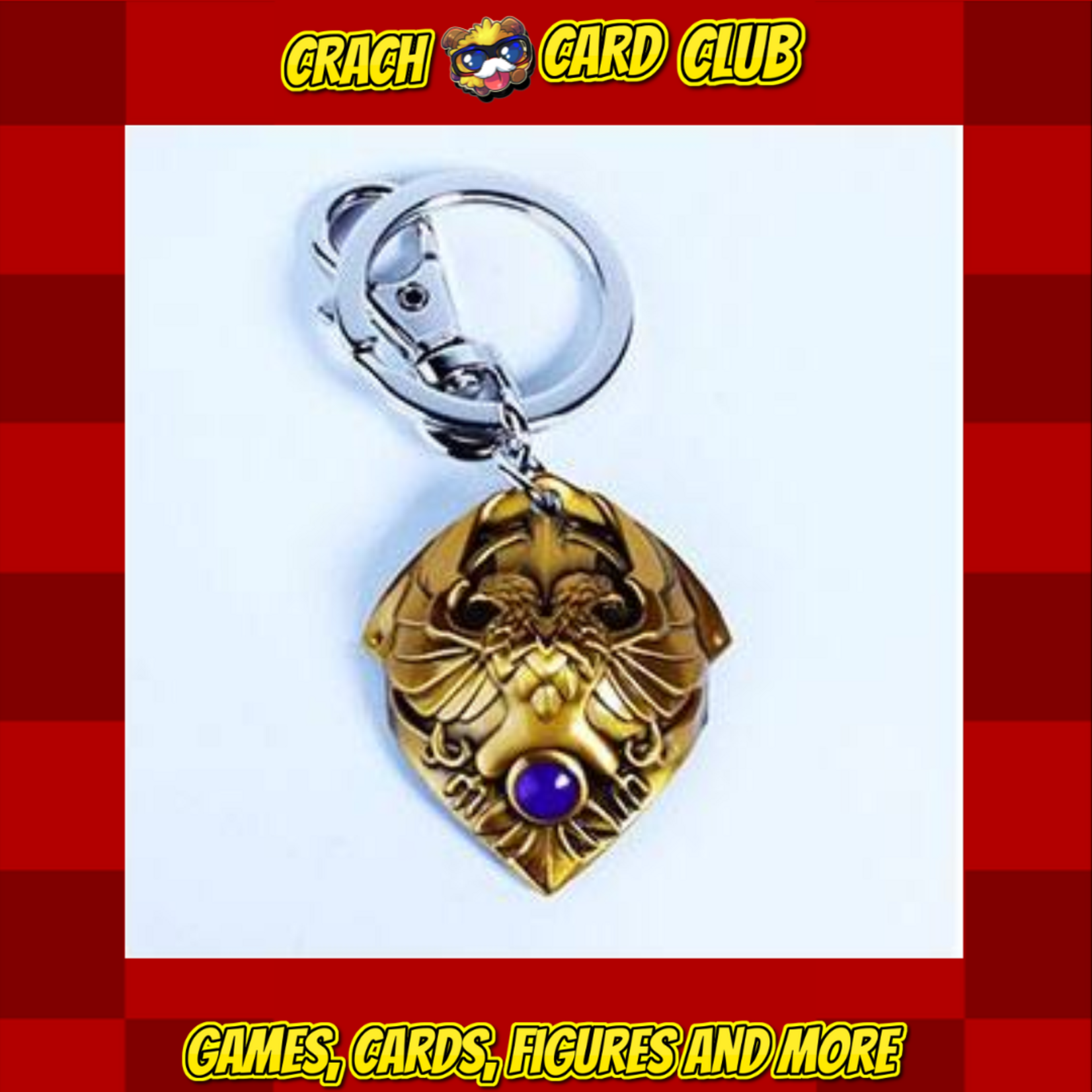 warhammer 40K Warhammer 40K Metal Keychain Custodian Shoulder Plate
