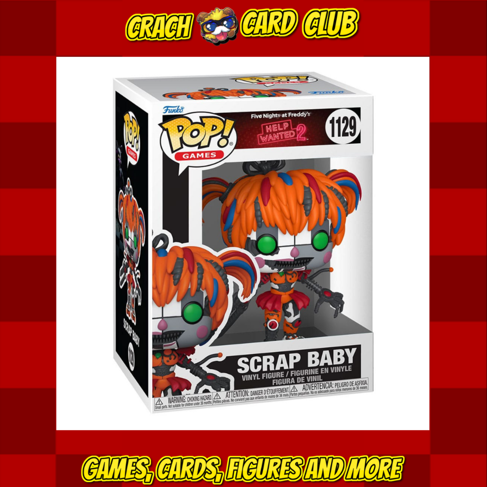 FNAF Five Nights at Freddy's: Help Wanted 2 POP! Vinyl Figure Scrap Baby 9 cm