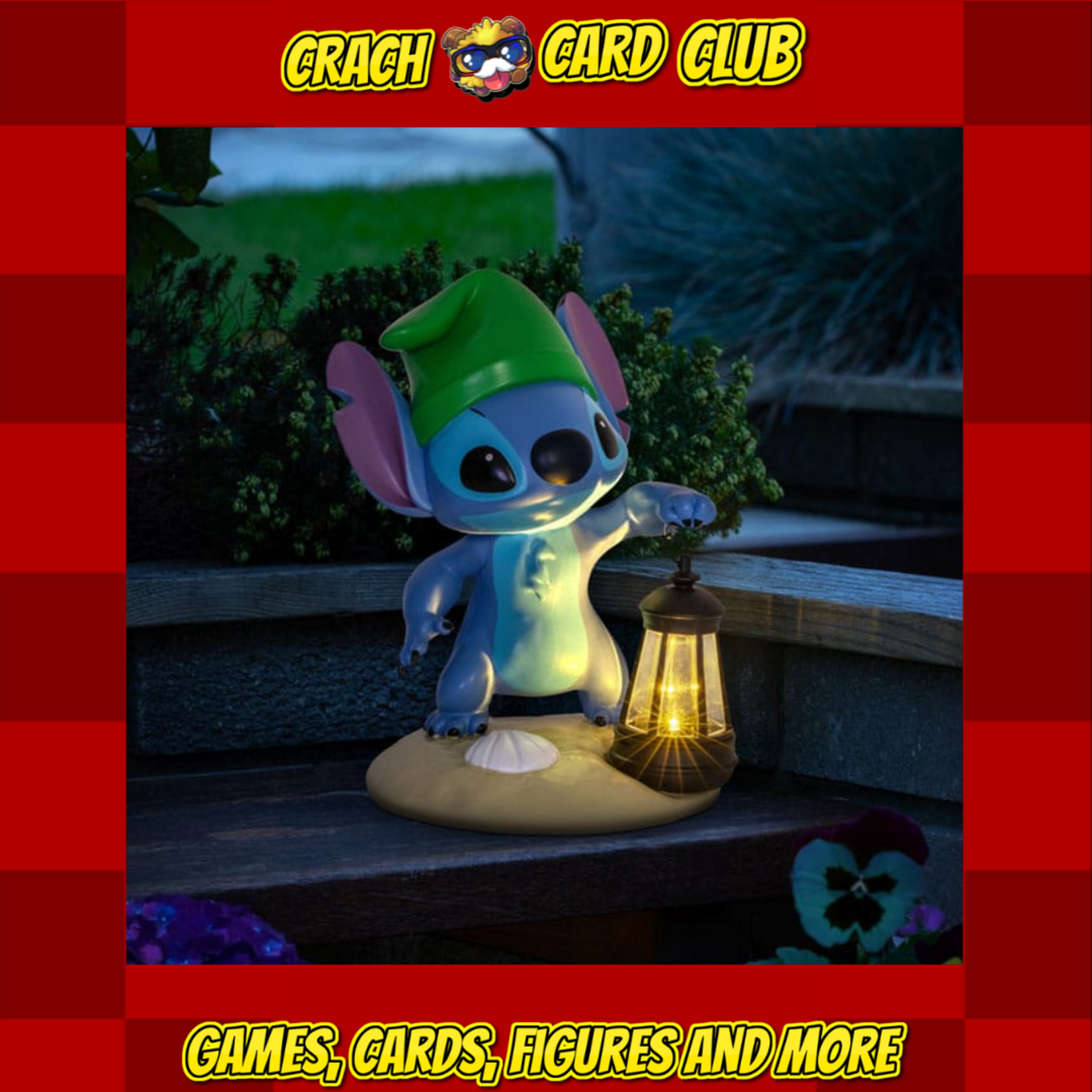 disney Lilo & Stitch LunaGlo Light Stitch Gnome