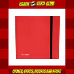 Ultra Pro UP - 12-Pocket Eclipse PRO-Binder - Apple Red