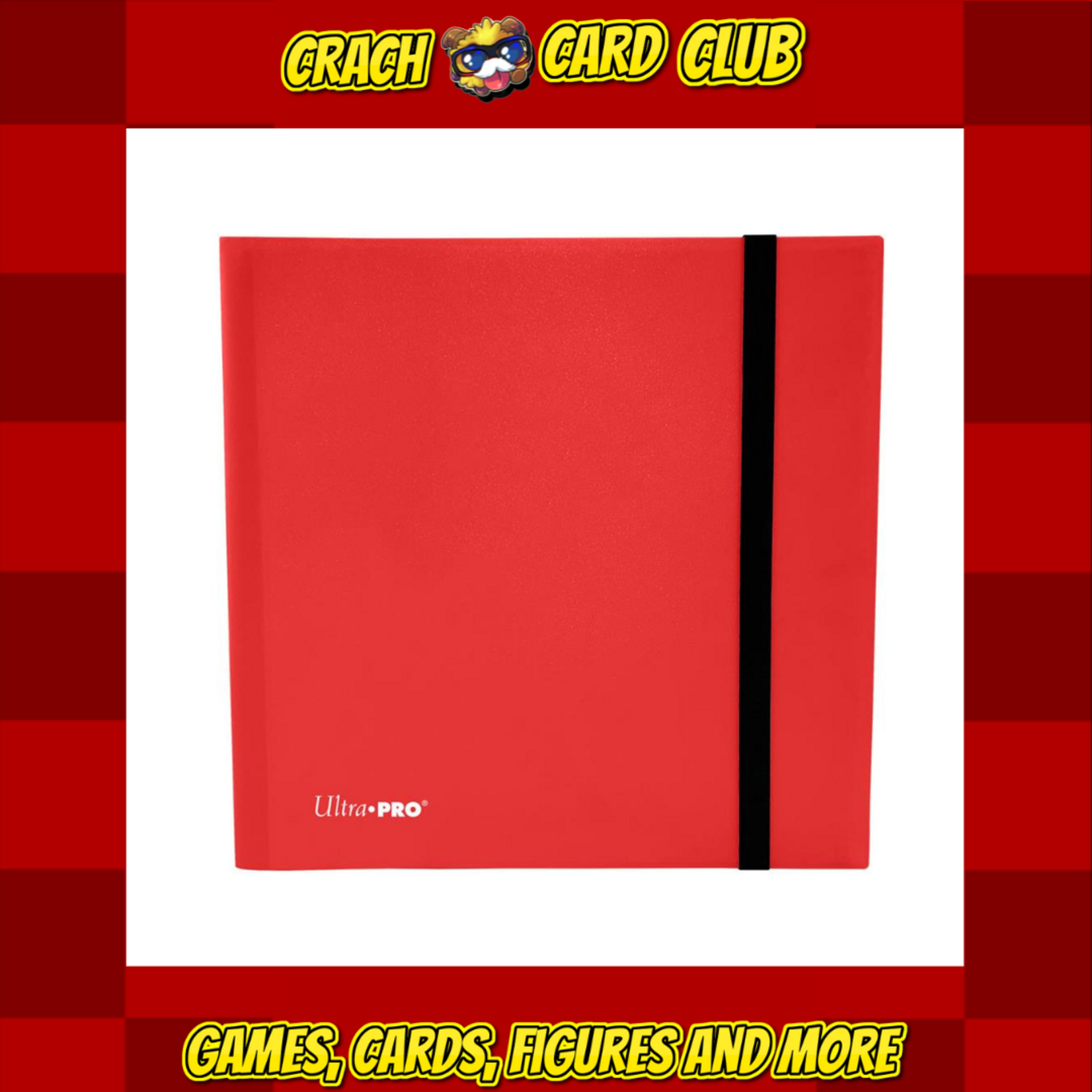 Ultra Pro UP - 12-Pocket Eclipse PRO-Binder - Apple Red