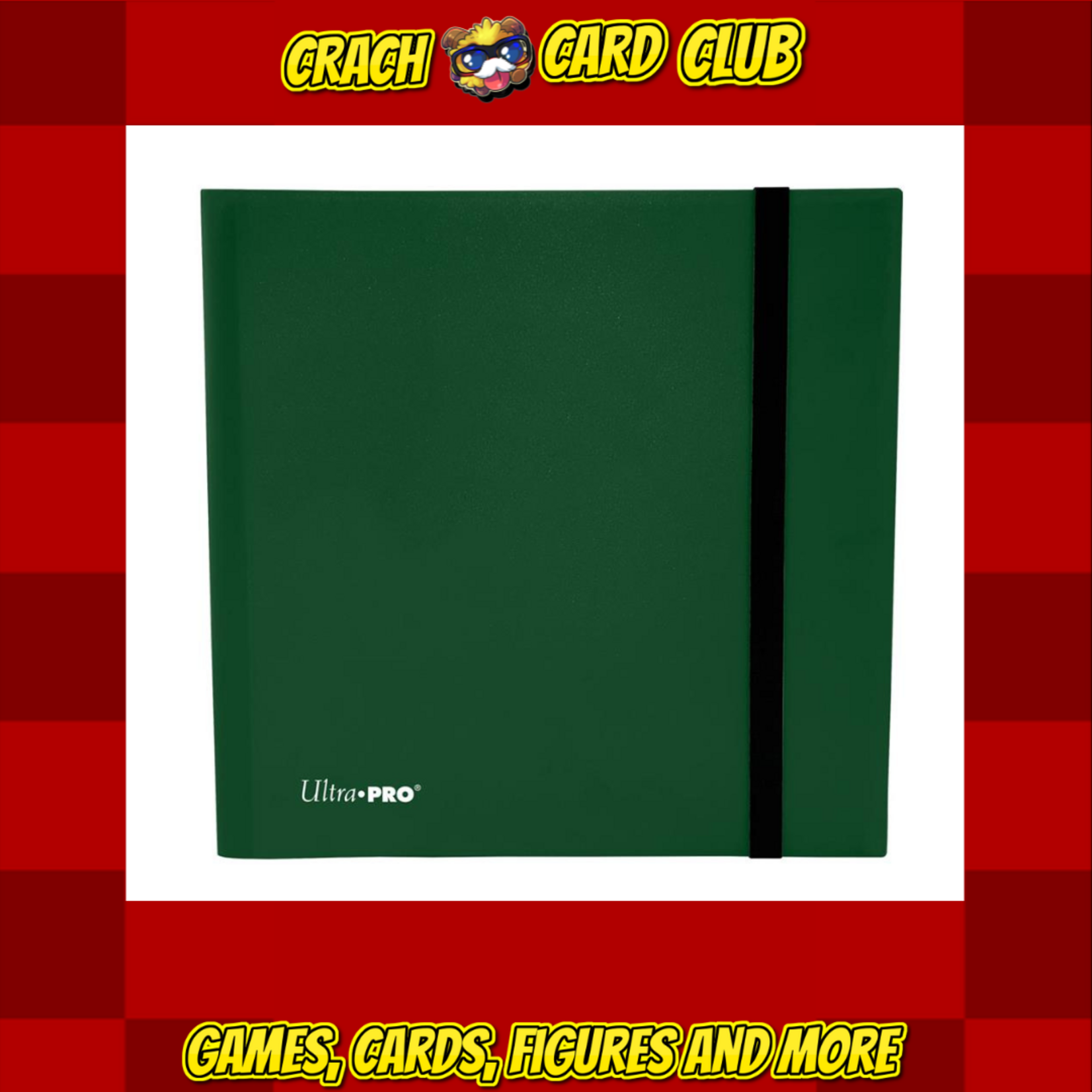 Ultra Pro UP - 12-Pocket Eclipse PRO-Binder - Forest Green