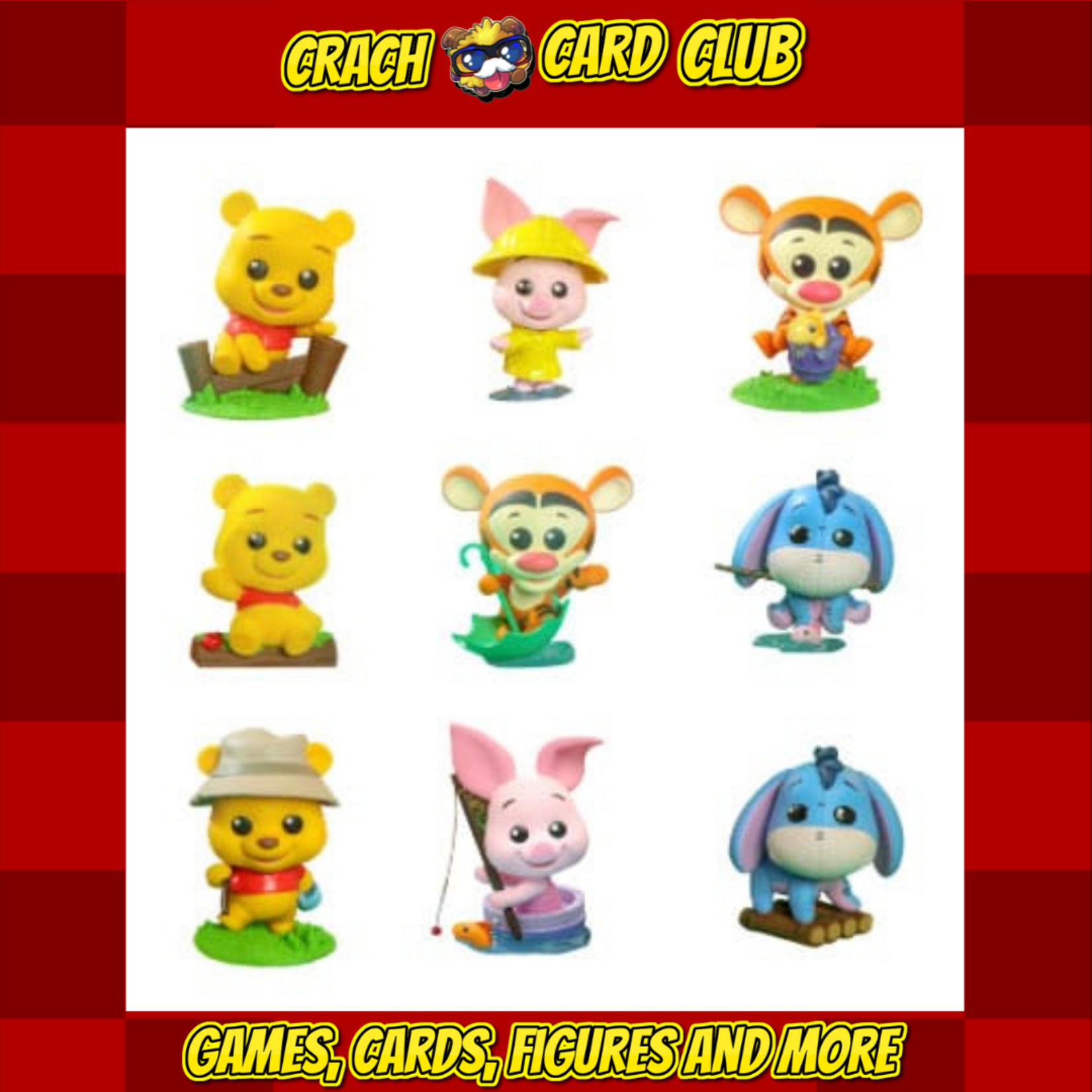 disney Disney Cosbi Mini Figures Winnie the Pooh 8 cm Blind Box