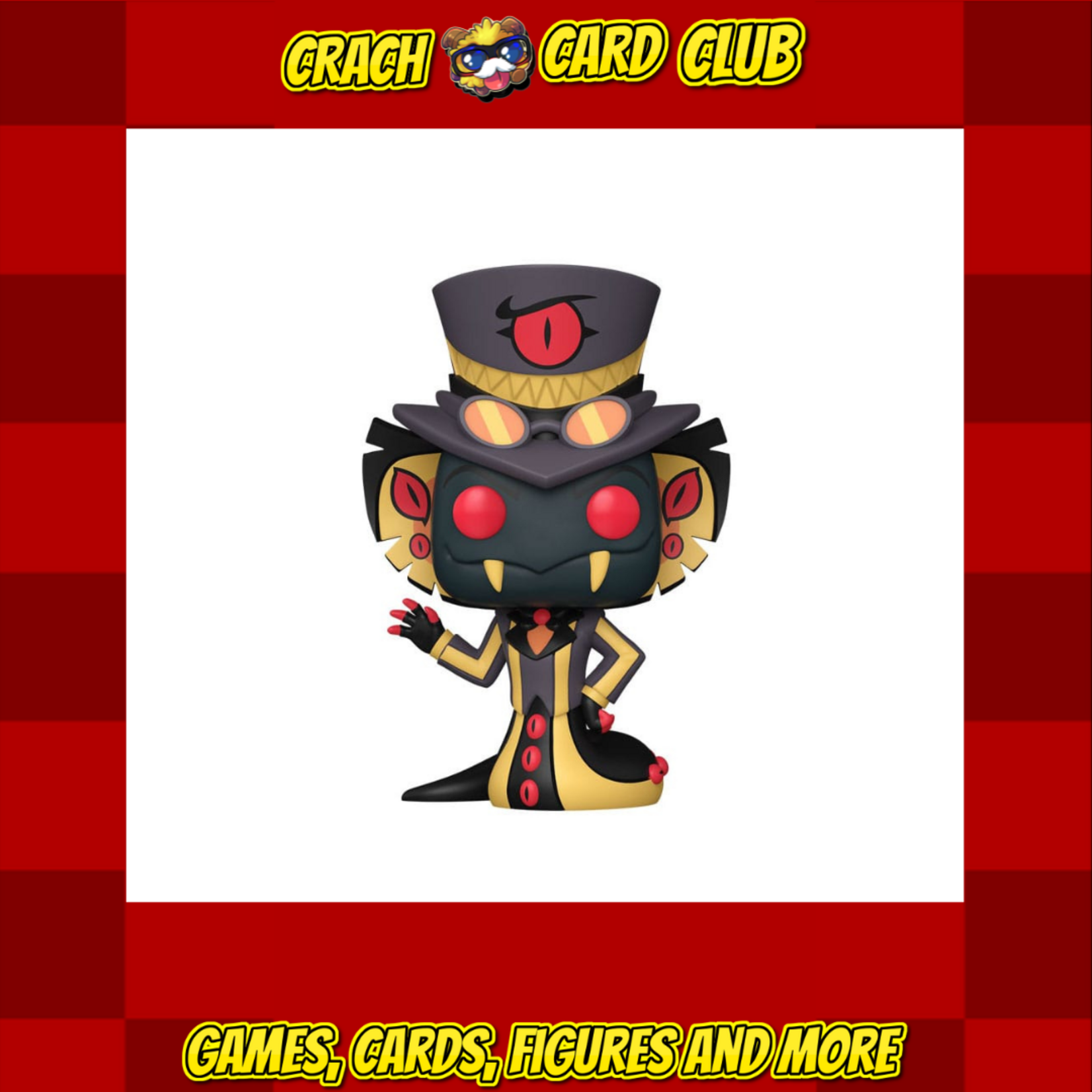 hazbin hotel Hazbin Hotel POP! Animation Vinyl Figures Sir Pentious 9 cm