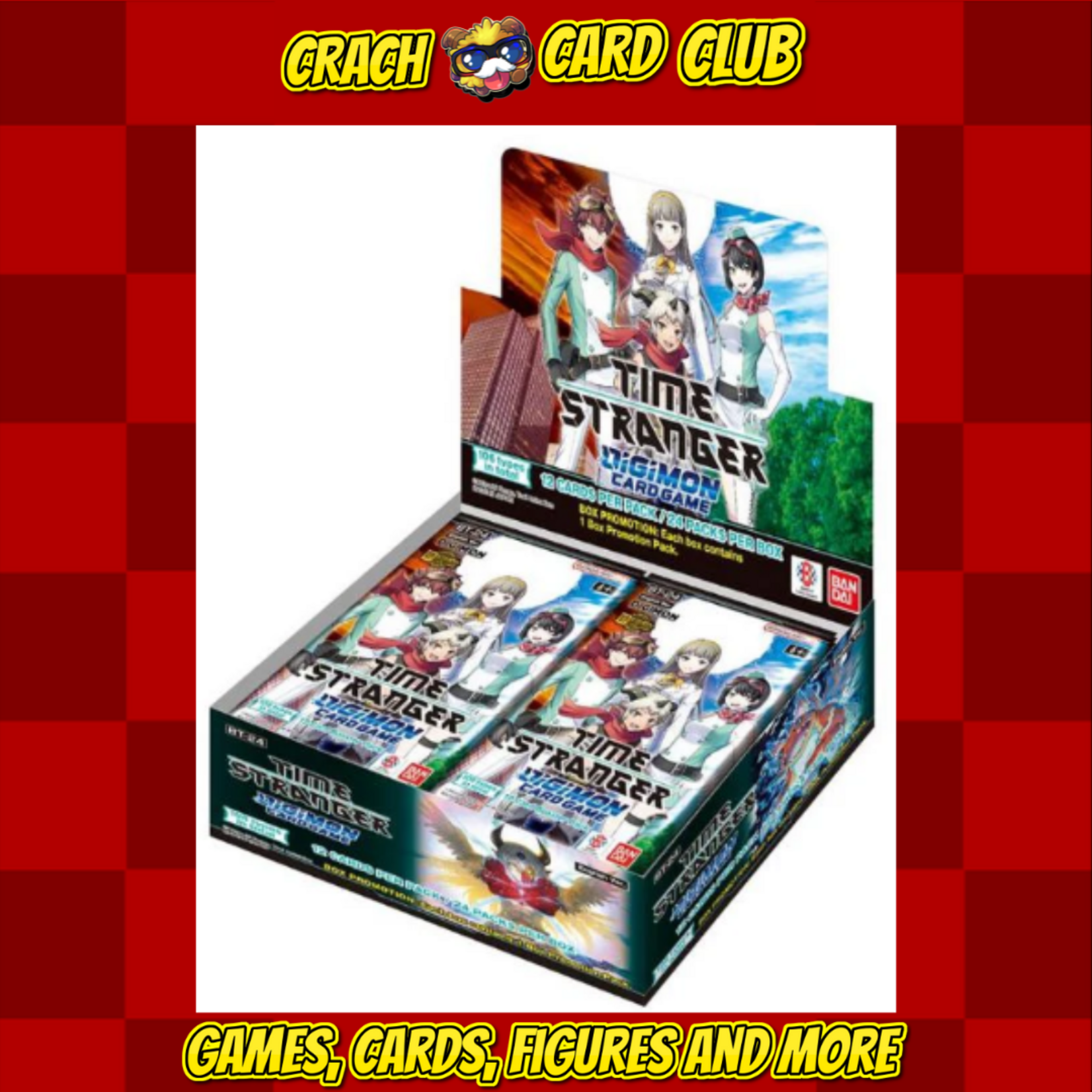 DIGIMON CG Digimon Card Game - Time Stranger BT-24 Booster Display (24 Packs) - EN