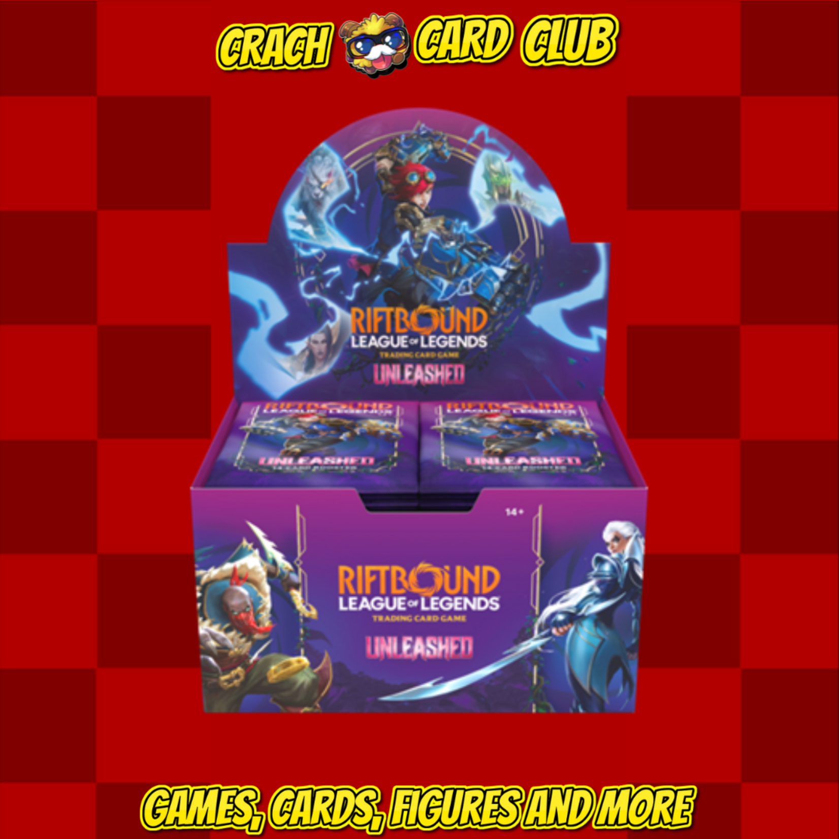 RIFTBOUND ( LOL ) CG Riftbound: League of Legends TCG - Unleashed Booster Display (24 packs) - EN