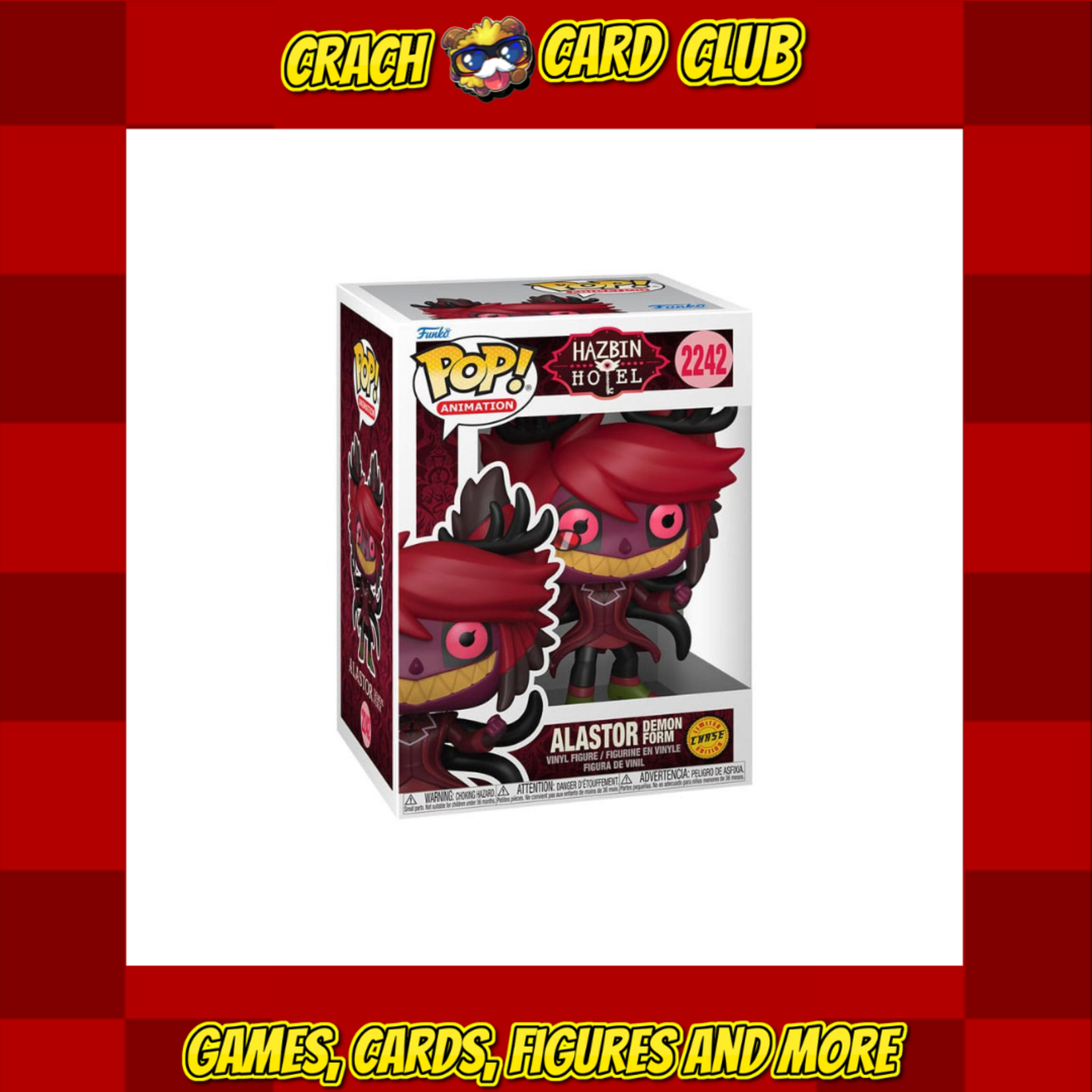 hazbin hotel Hazbin Hotel POP! Vinyl Figures Alastor 9 cm CHASE