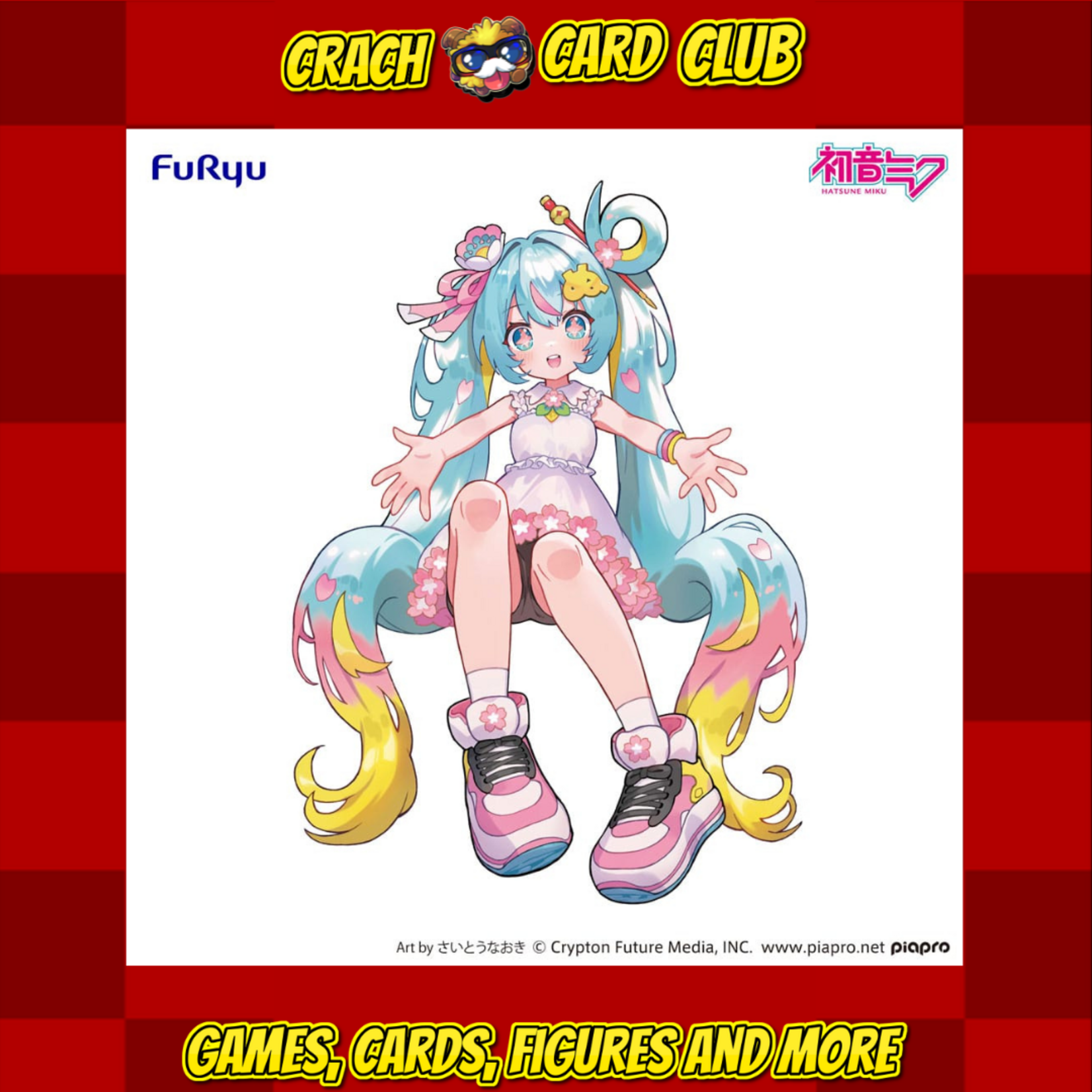 hatsune miku Hatsune Miku Noodle Stopper PVC Statue Hatsune Miku 10th Anniversary 14 cm