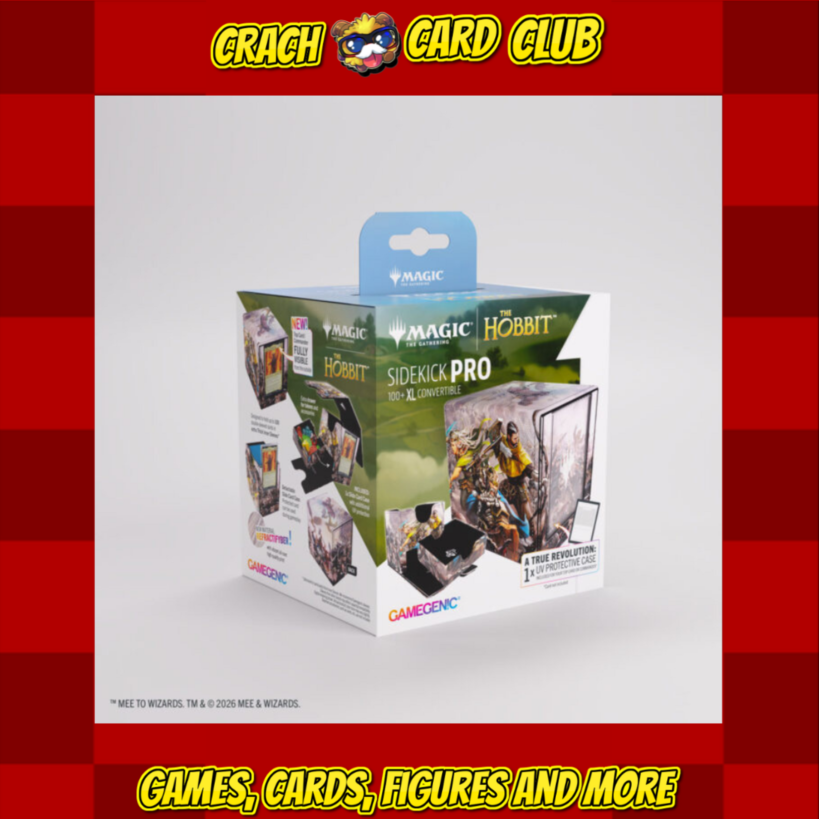 Gamegenic Magic: The Gathering | The Hobbit Sidekick PRO 100+ XL - Battle of Five Armies