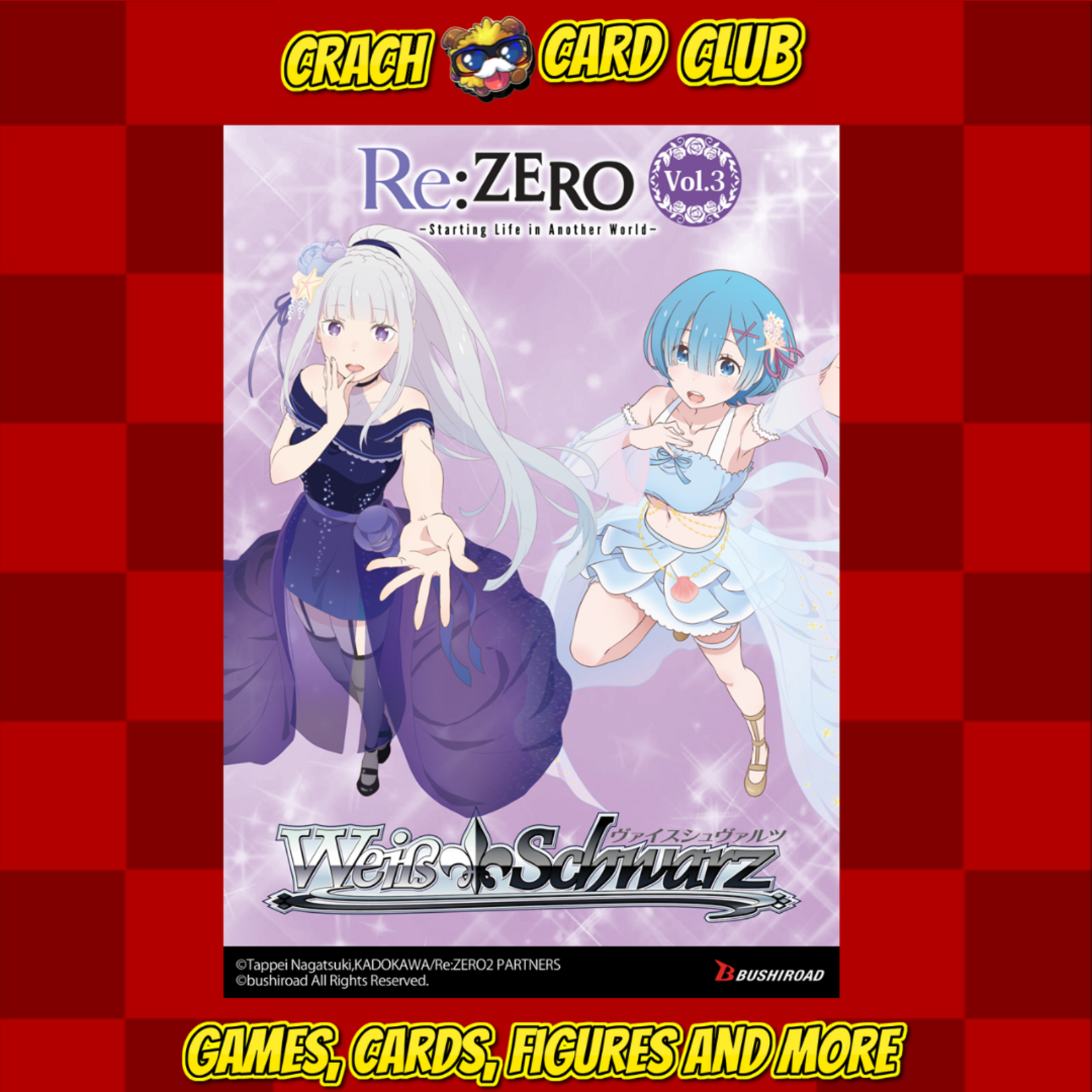 Weiss Schwarz Weiß Schwarz - Re:ZERO -Starting Life in Another World- Vol.3 Booster Display (12 Packs) - EN