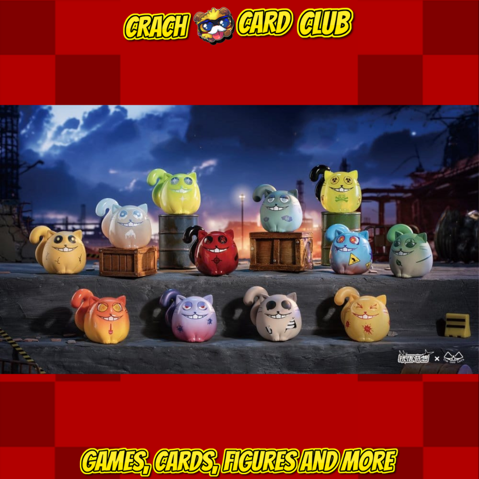 doomsday cat Doomsday cat Mini Figures Blind Box 1p