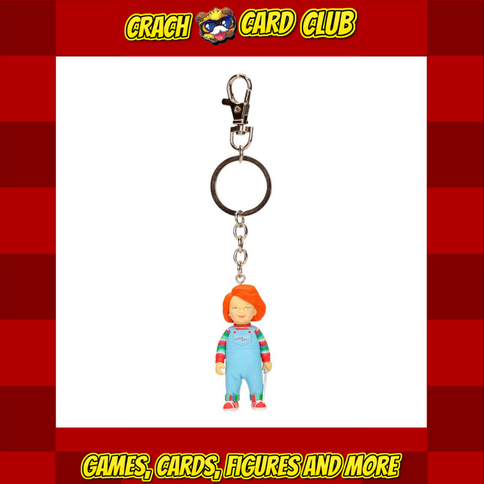 chucky Chucky PVC Keychain Chucky 6 cm