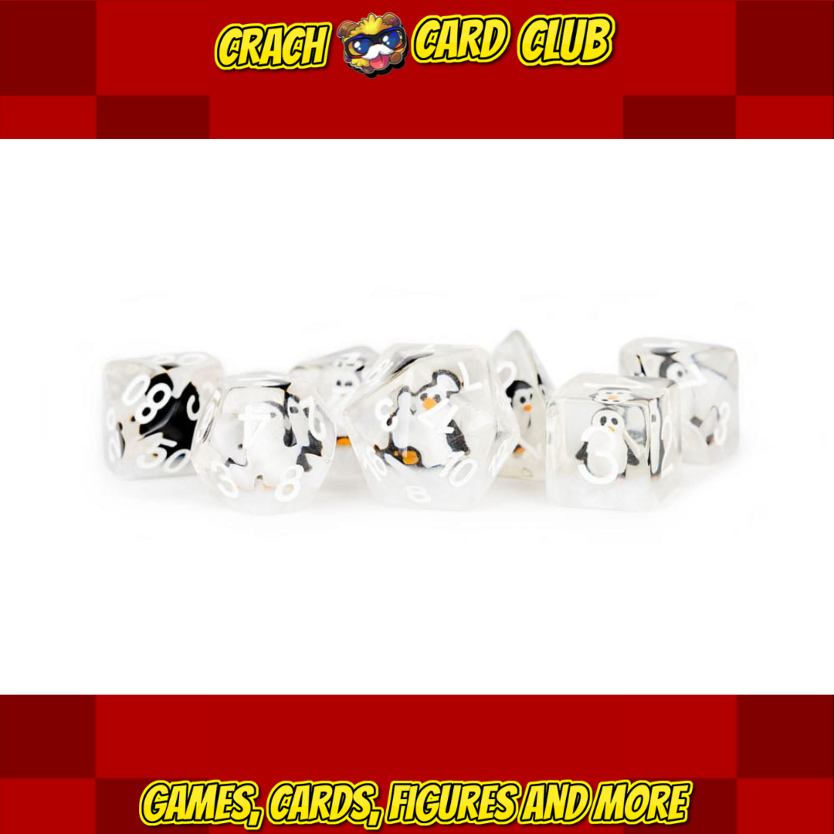 fanroll FanRoll  Dice Set Penguin