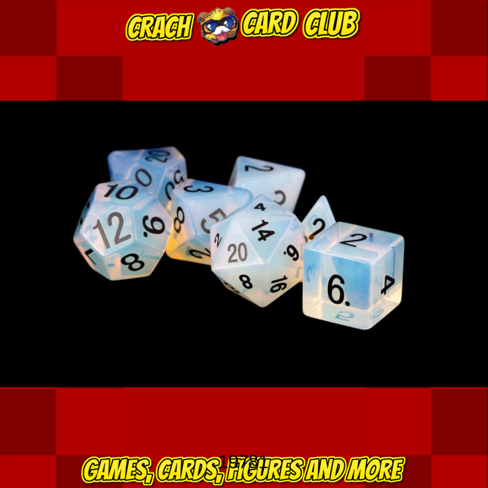 fanroll FanRoll  Dice Set Opalite