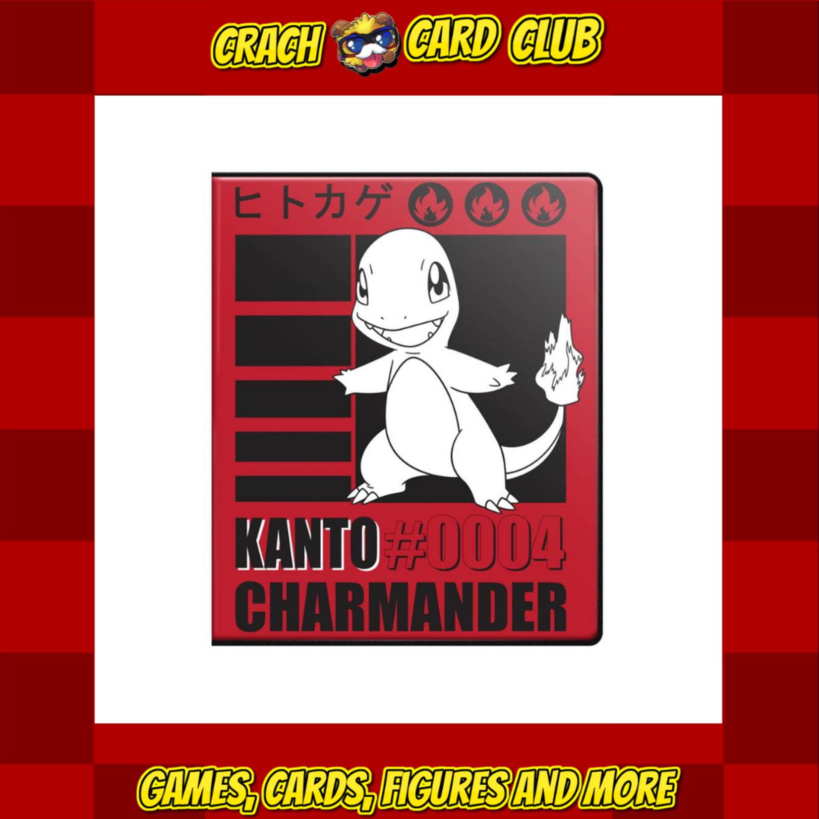 Pokemon UP - Charmander 9-Pocket Portfolio for Pokémon