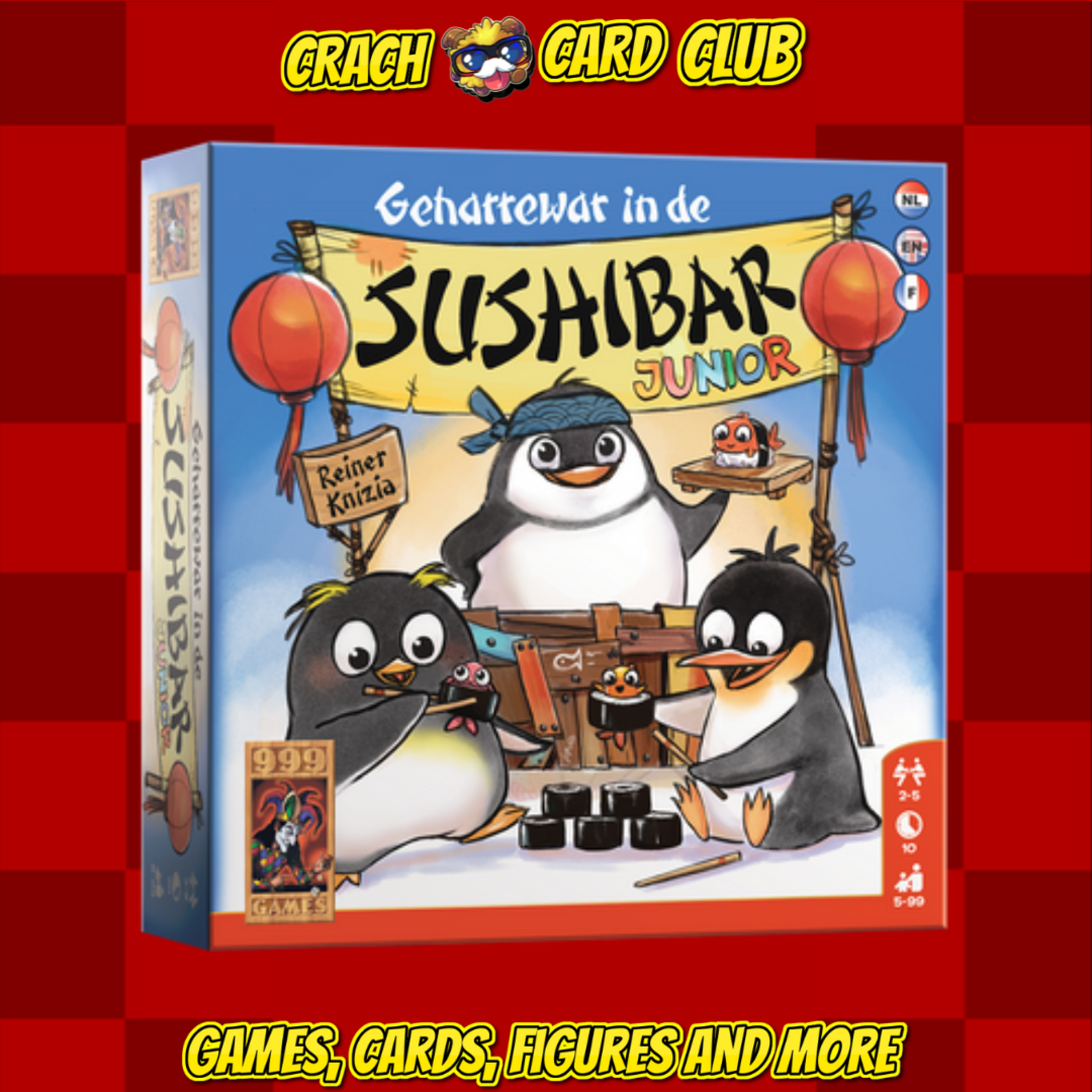 999 games Geharrewar in de Sushibar Junior