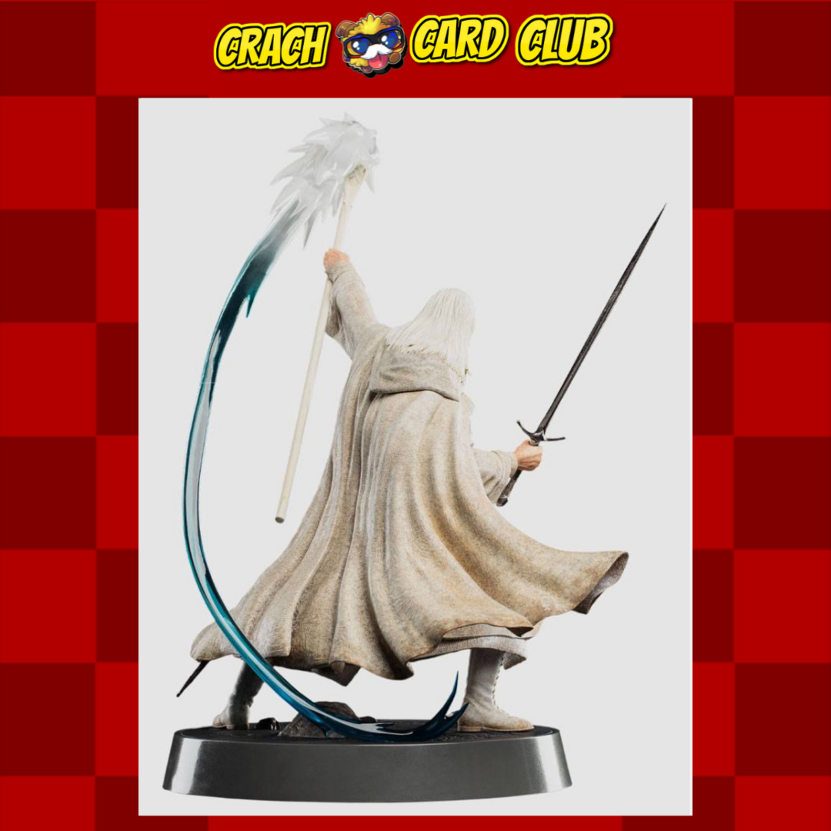 lord of the rings The Lord of the Rings Figures of Fandom PVC Statue Gandalf the White 23 cm