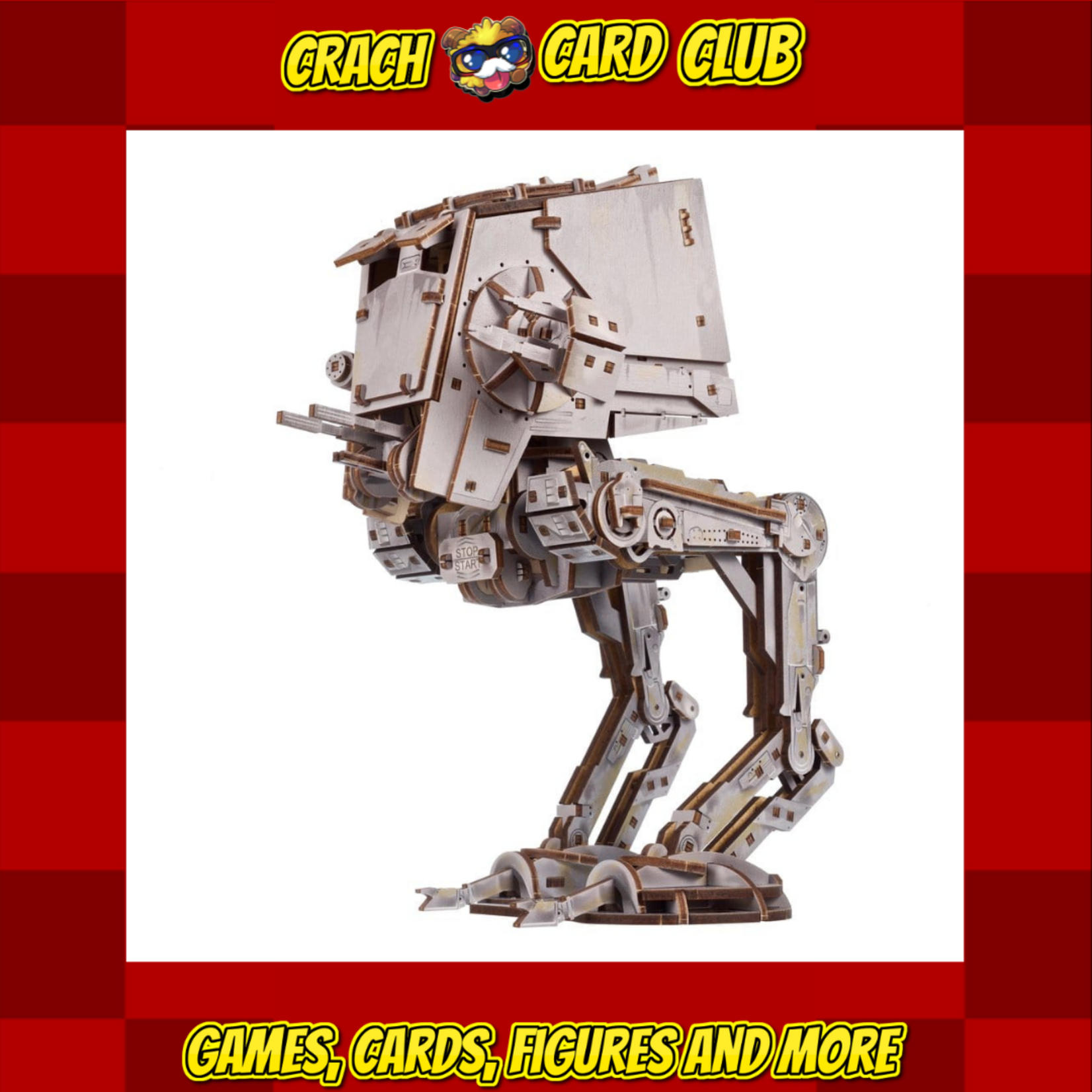 starwars Star Wars Wooden Model Kit AT-ST Walker