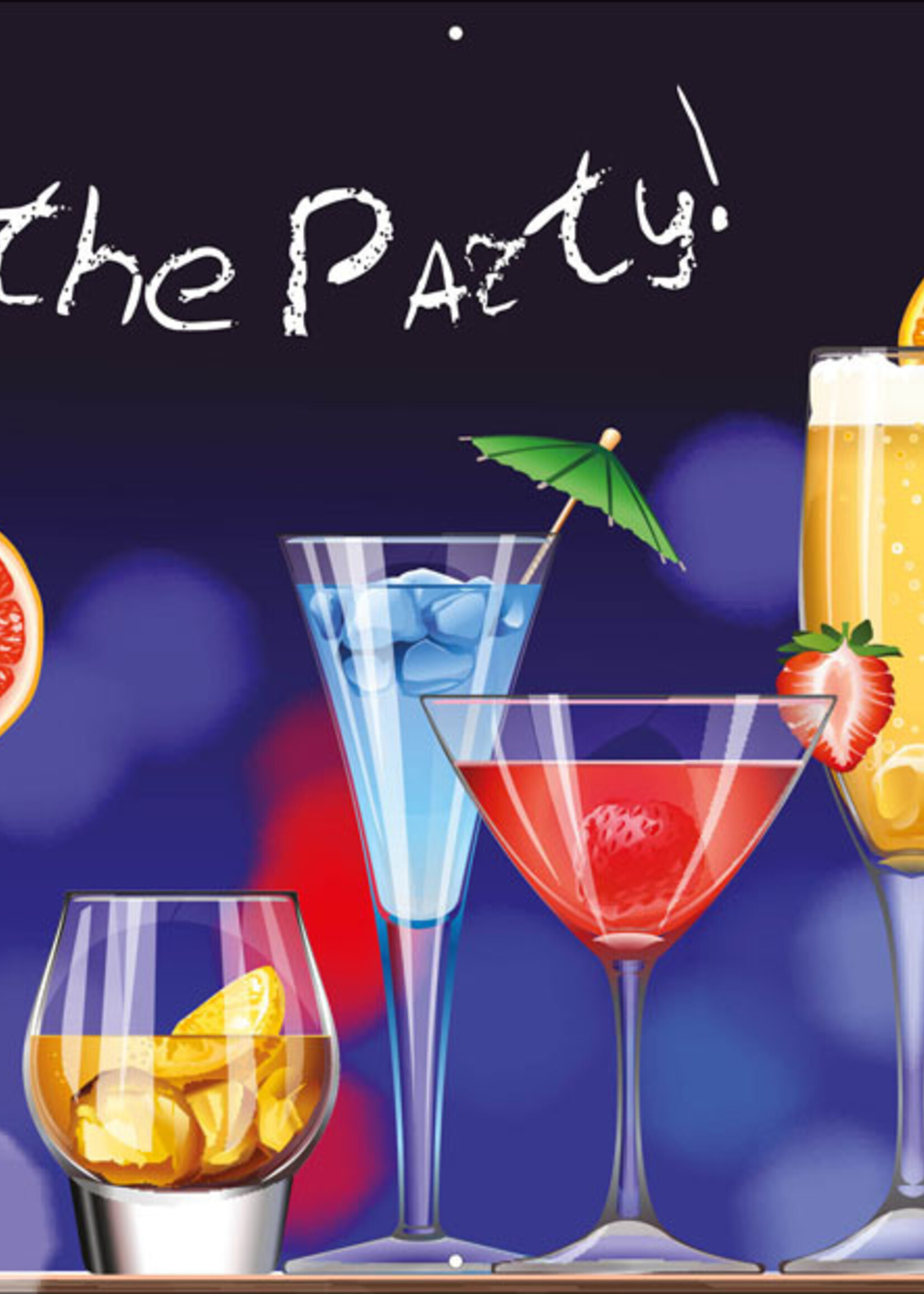 Let's begin the party!