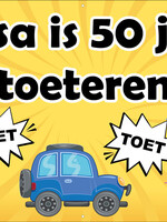 Naam is .. jaar… 3 keer toeteren maar!