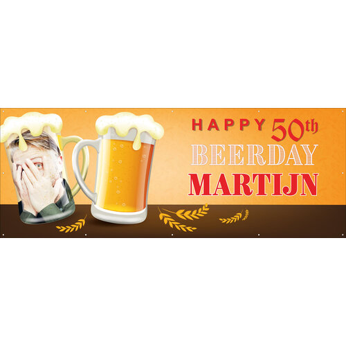 Happy 50th Beerday - 1 Foto - Naam