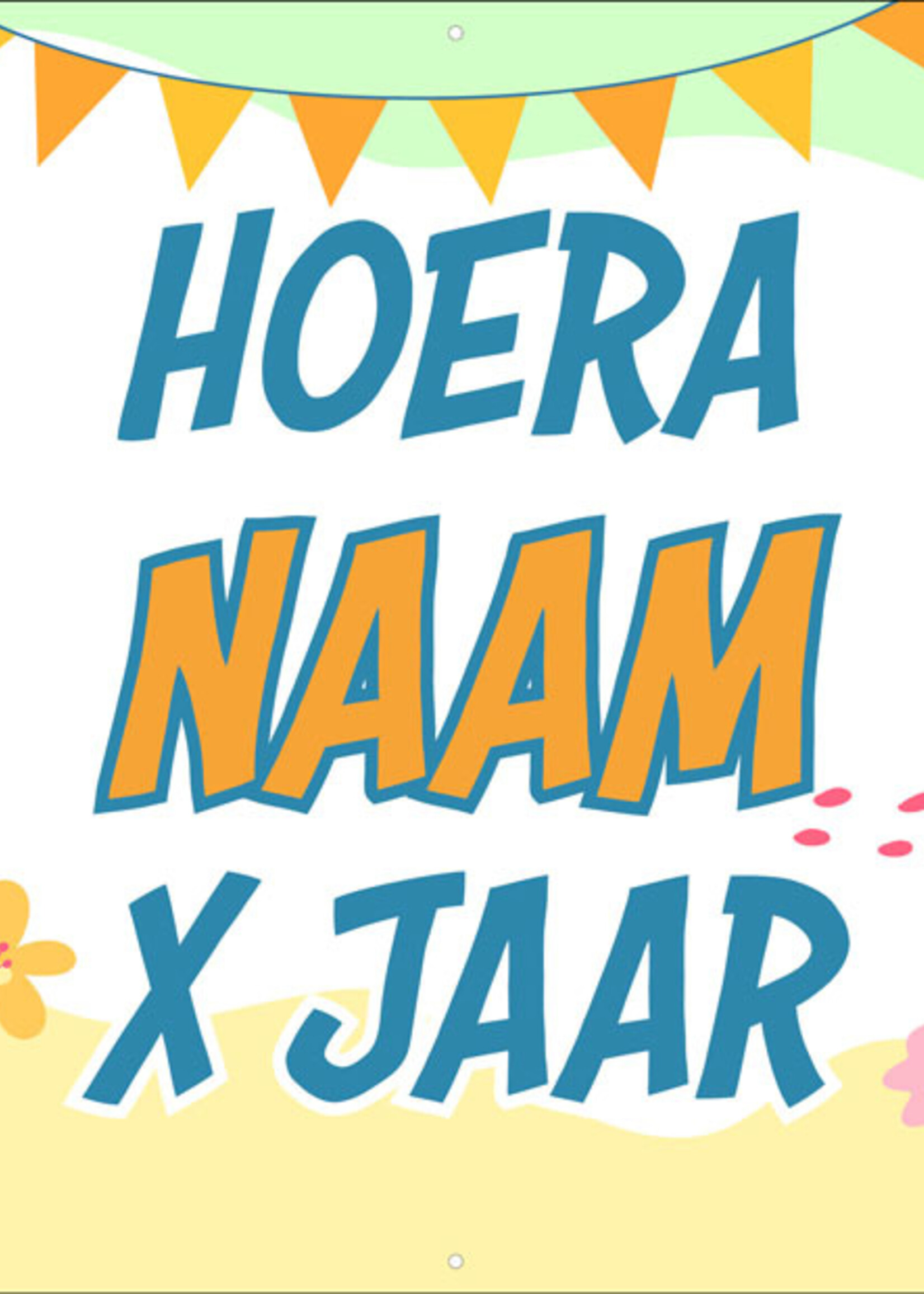 Vogeltjes - Kinderen - Hoera - Naam - .. Jaar