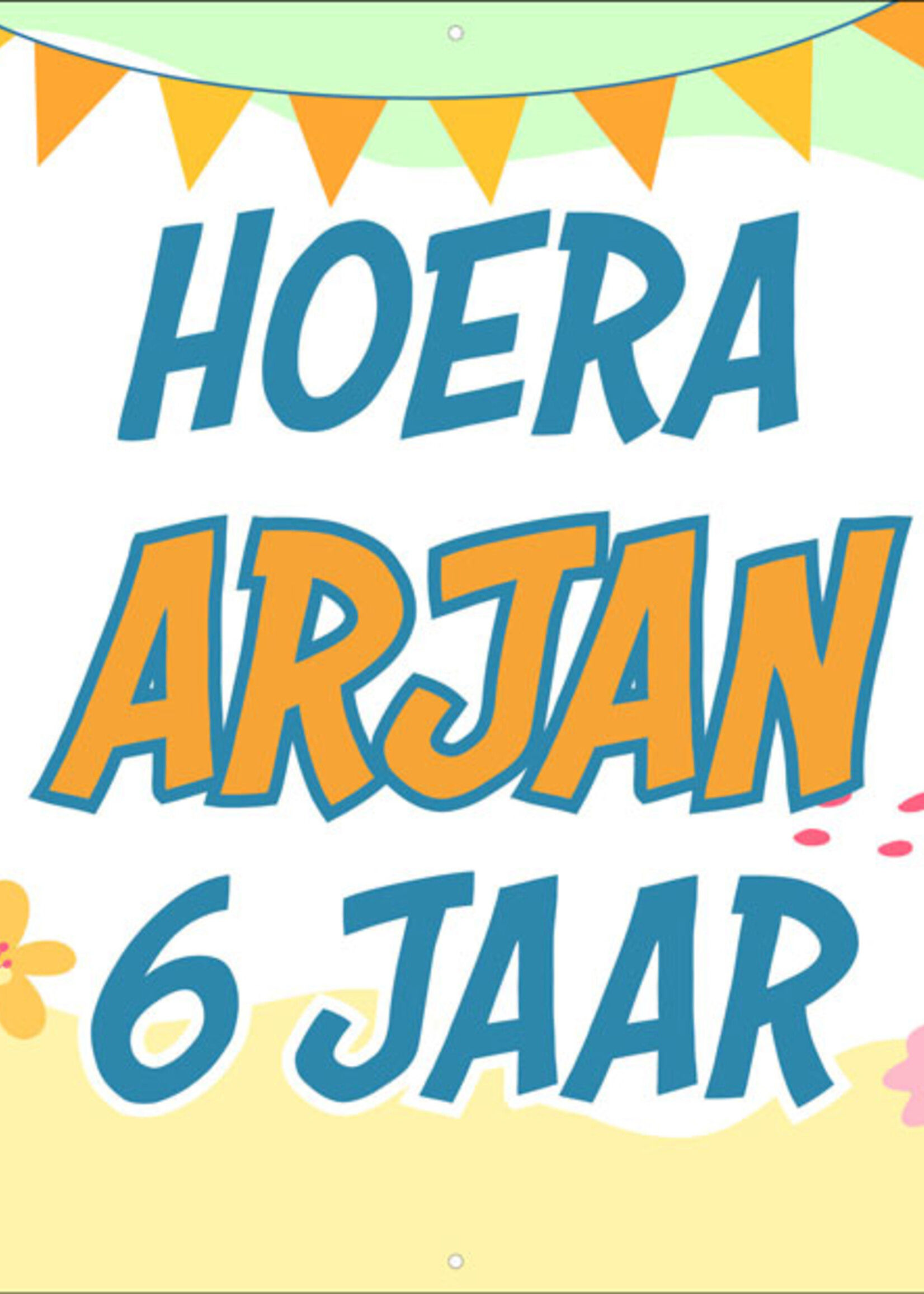 Vogeltjes - Kinderen - Hoera - Naam - .. Jaar