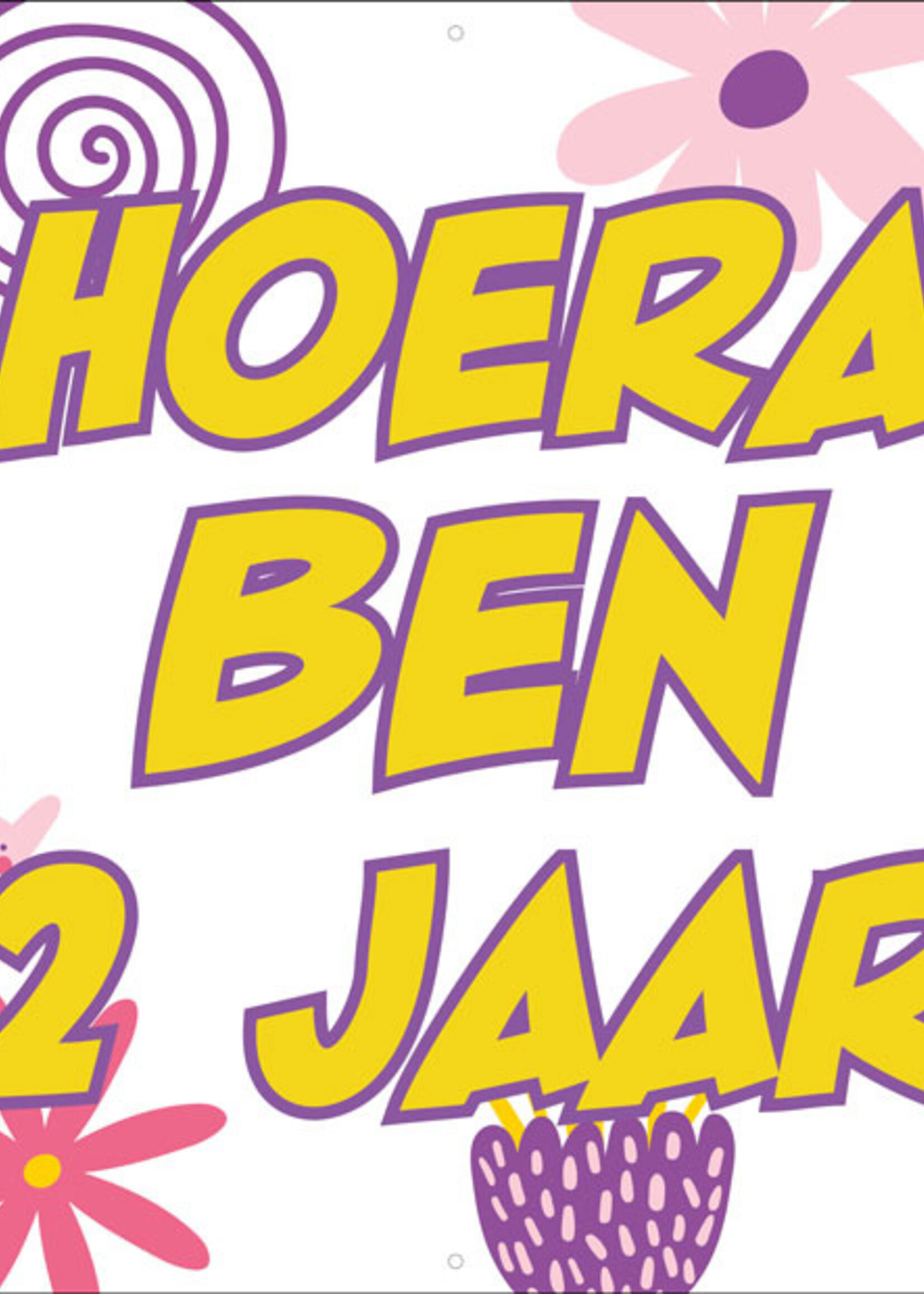 Konijntjes - Kinderen - Hoera - Naam - .. Jaar