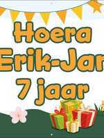 Giraf en Dino - Kinderen - Hoera - Naam - .. Jaar