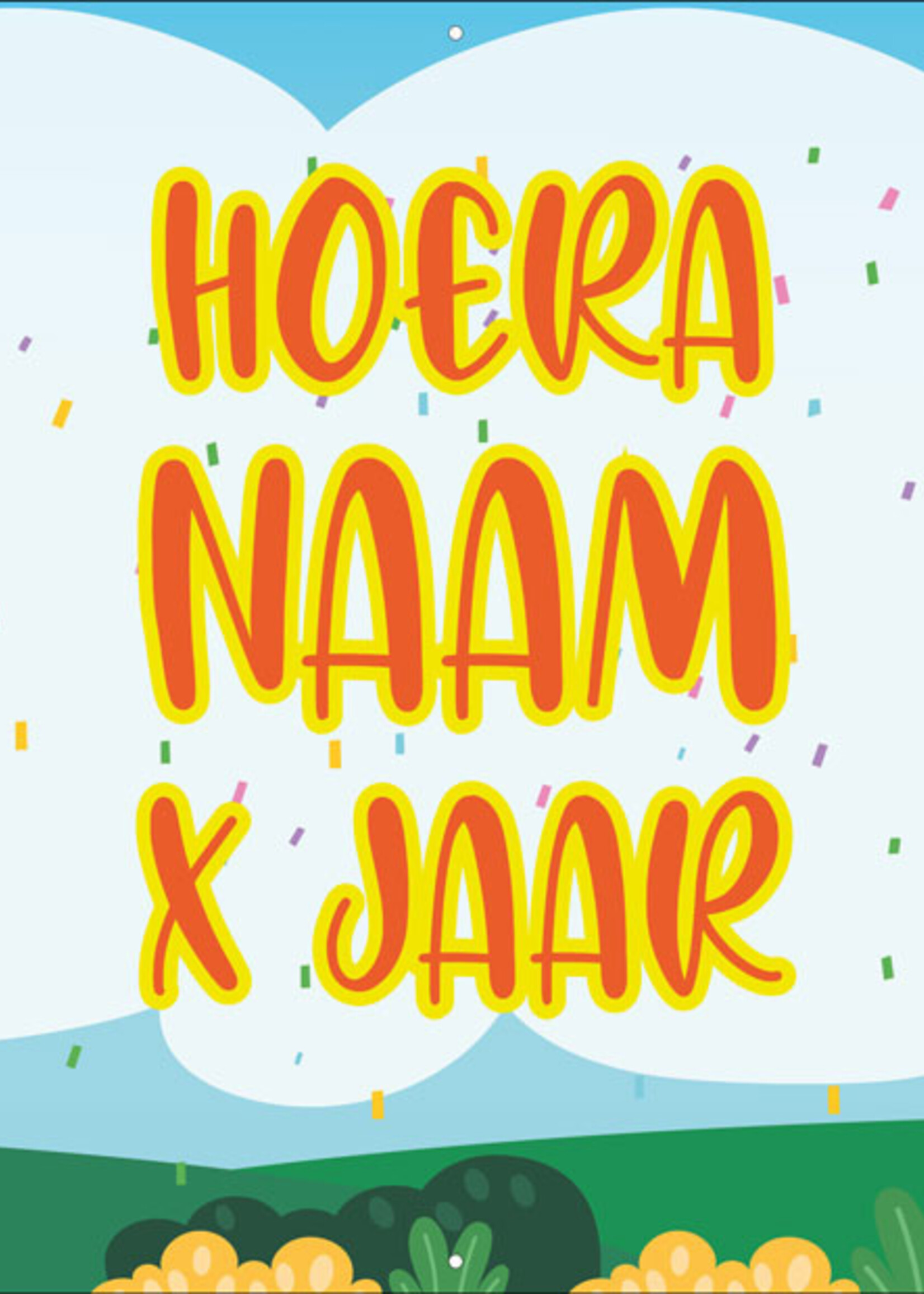 Struisvogel en tijger - Kinderen - Hoera - Naam - .. Jaar