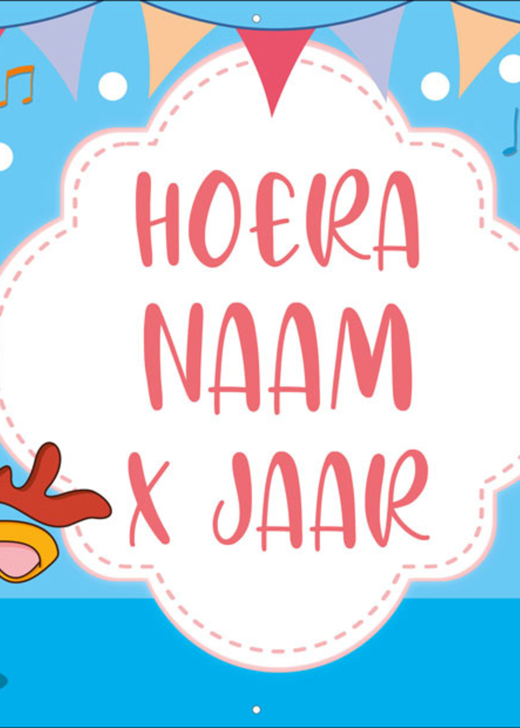 Dieren maken muziek - Kinderen - Hoera - Naam - .. Jaar