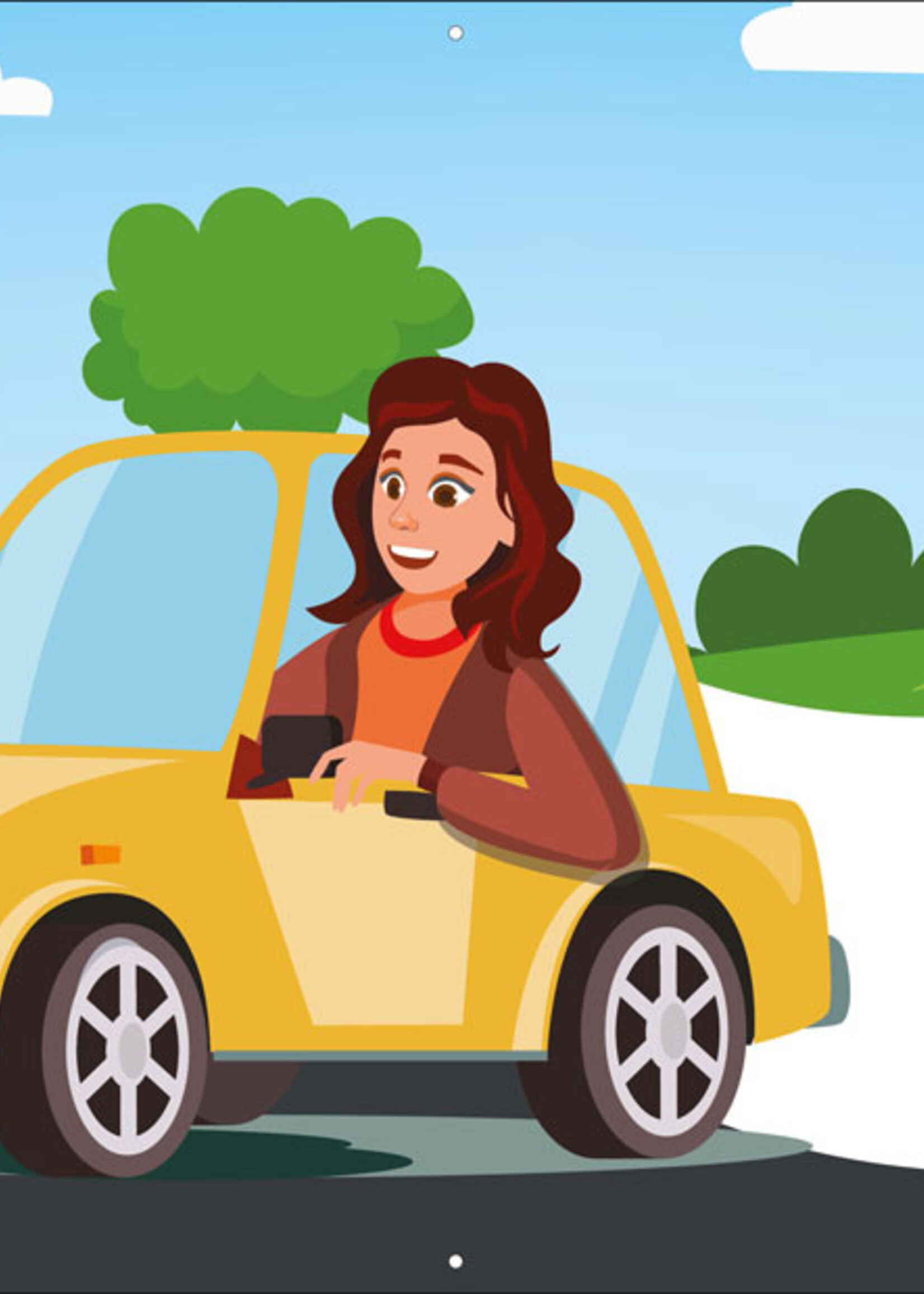 Rijbewijs in the pocket - meisje