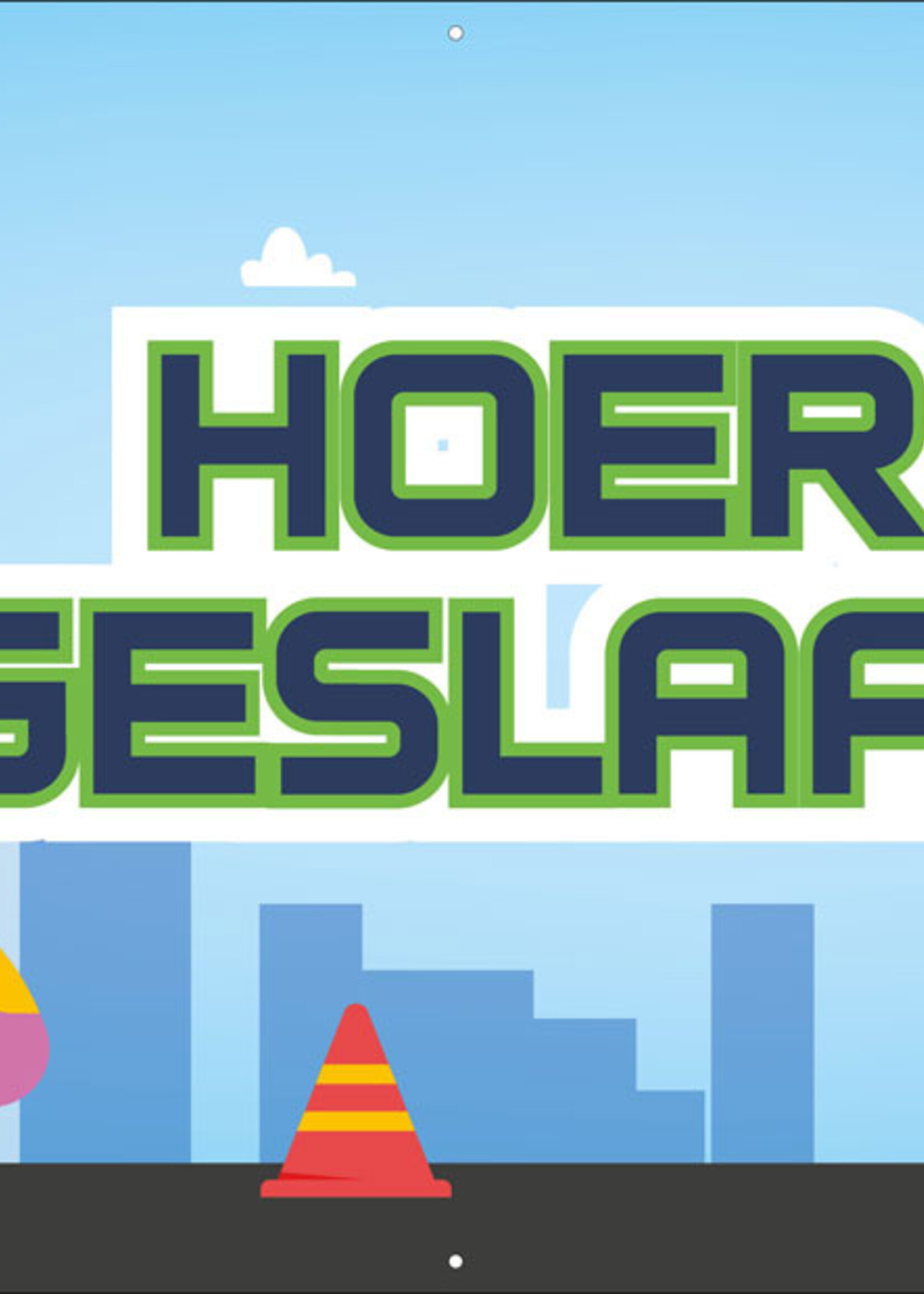 Hoera geslaagd - rijbewijs - meisje