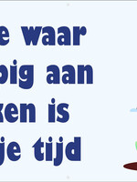 Het enige waar ik voorlopig aan ga werken is mijn vrije tijd - Vrouw shoppen