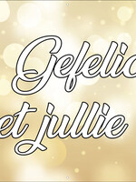Gefeliciteerd met jullie huwelijk - Goud