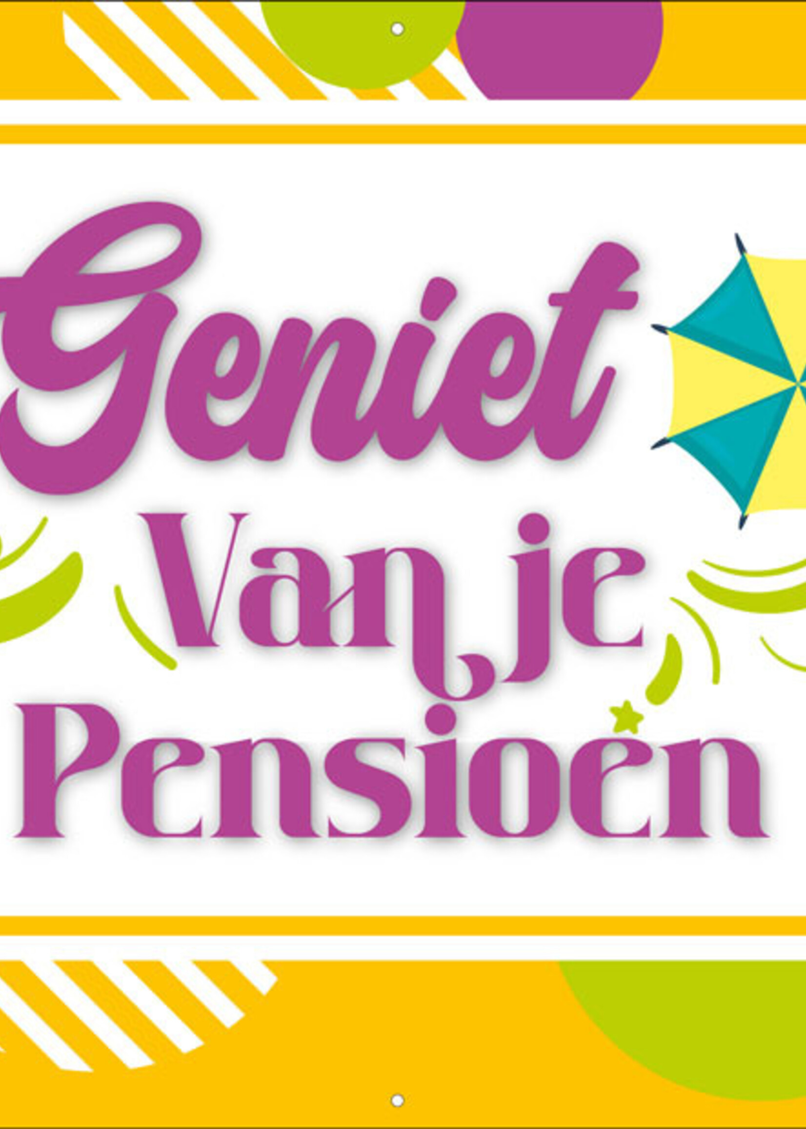 Geniet van je Pensioen