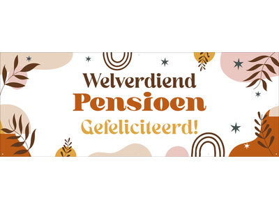 Welverdiend Pensioen - Gefeliciteerd