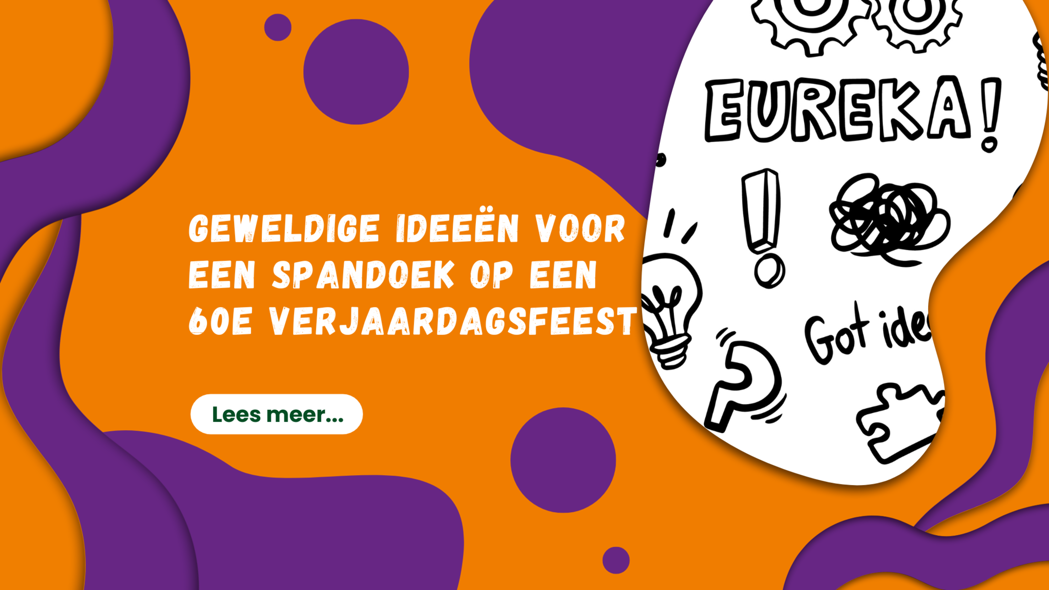 Geweldige ideeën voor 60 jaar spandoek