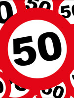 Verkeersborden met 50