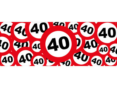 Verkeersborden met 40