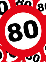 Verkeersborden met 80