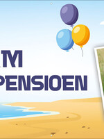 Naam - Gaat met pensioen met Foto - strand