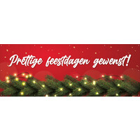 Prettige Feestdagen gewenst - Guirlande