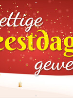 Prettige feestdagen gewenst - Cadeautjes - Kerstboom