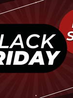 Black Friday - Big Sale - Donkerrood